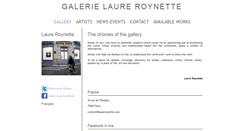 Desktop Screenshot of galerie-art-paris-roynette.com